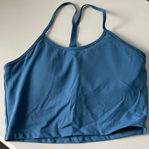Paragon fitwear crop with built in sports bra size small